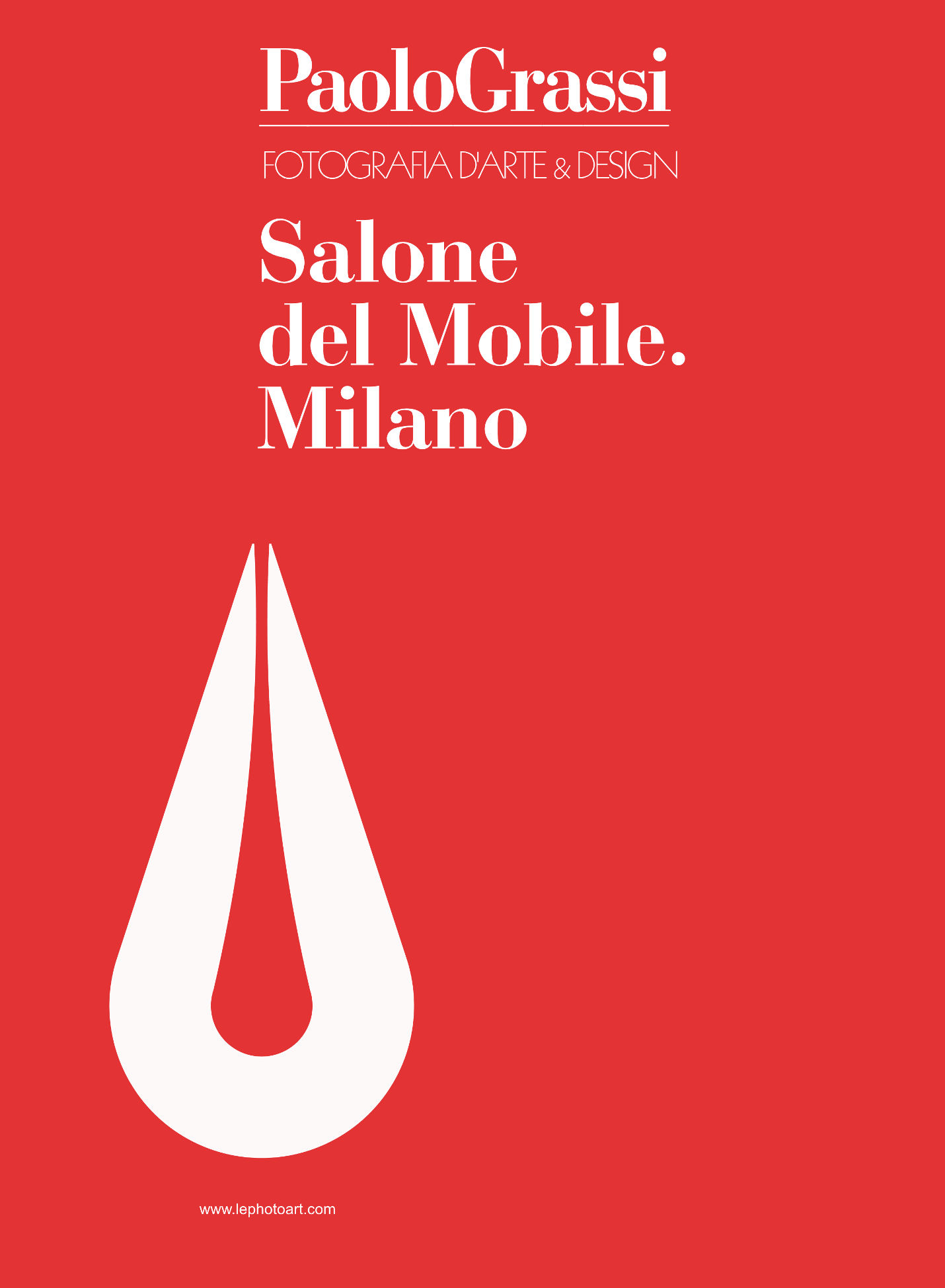 Salone del Mobile. Milano. Copertina Catalogo Fotografia d'arte & Design