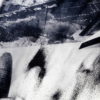 Art photography. Barcelona. Agbar from Encants. Performance resinotype