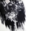 Fine art photographer. "The reader", performance resinotipia. Barcelona Encants