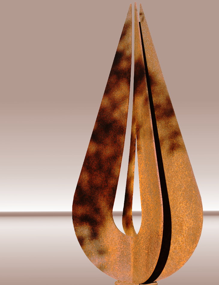 Sculpture representing the Photoart Limited edition logo